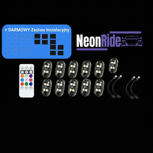 NeonRide™ – Bezinwazyjne Oświetlenie Ambientowe
