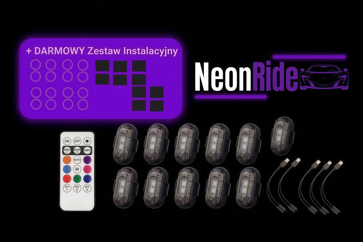 NeonRide — Bezinwazyjne Oświetlenie Ambientowe